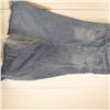 Image 6 : Women ice blue Denim skirt midi with black and greycheck Shirt Size M
