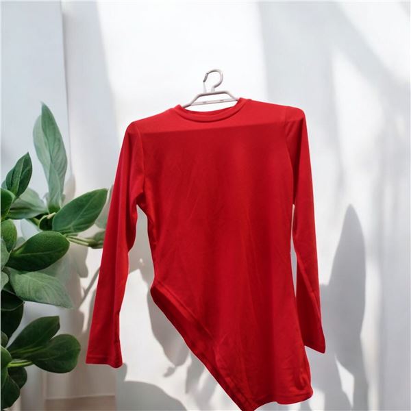 Red Co-ord set with Mini swimming dress Size M