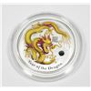 Image 2 : 2012 AUSTRALIA YEAR OF THE DRAGON 1-OZ FINE SILVER