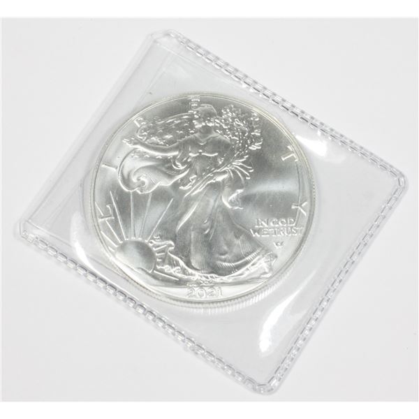 2021 USA 1-OZ FINE SILVER AMERICAN TYPE 2 EAGLE