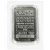 Image 1 : JM JOHNSON MATTHEY 999 FINE SILVER 1-OZ BAR
