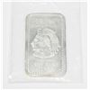 Image 1 : CUAUHTEMOC AZTEC 1-OZ 999 FINE SILVER BAR