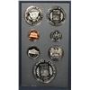 Image 3 : 1994 USA 7 COIN PRESTIGE SILVER PROOF SET INCLUDED