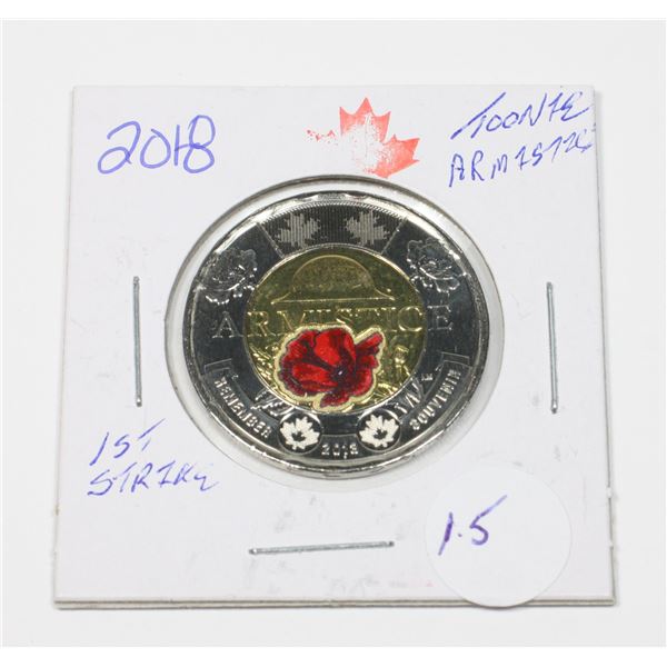2018 ARMISTICE COLORED TOONIE ONLY 2,00,000 MINTED