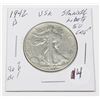 Image 1 : 1942 D 50 CENT STANDING LIBERTY 90% SILVER USA