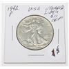 Image 1 : 1942 P 50 CENT STANDING LIBERTY 90% SILVER USA