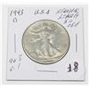Image 1 : 1943 D 50 CENT STANDING LIBERTY 90% SILVER USA