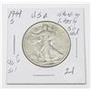 Image 1 : 1944 S 50 CENT STANDING LIBERTY 90% SILVER USA