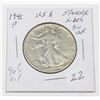 Image 1 : 1945 P 50 CENT STANDING LIBERTY 90% SILVER USA