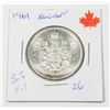 Image 1 : 1961 50 CENT 80% SILVER BRILLIANT WHITE