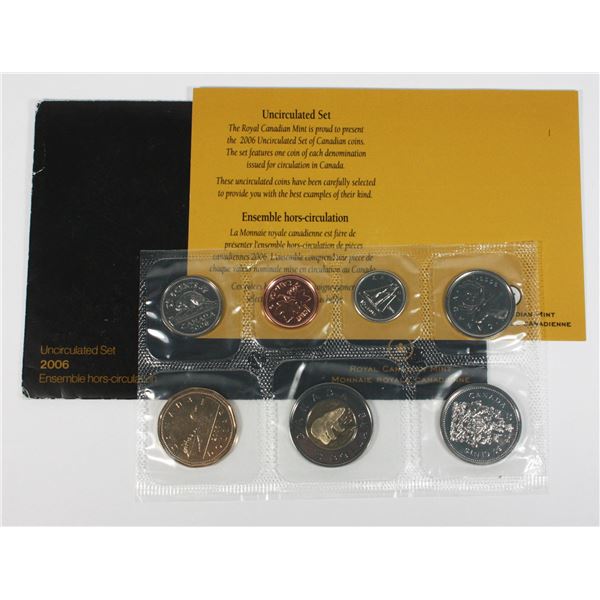 2006 UNCIRCULATED 7 COIN SET IN ORIGINAL PACKAGING