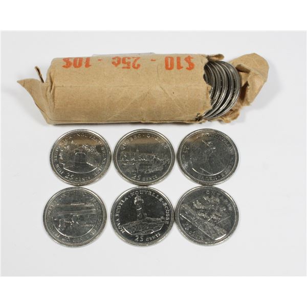 1867-1992 125TH ANNIVERSARY OF CANADA $10.00 ROLL