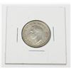 Image 2 : 1945 KING GEORGE VI QUARTER 80 % SILVER W.W.II