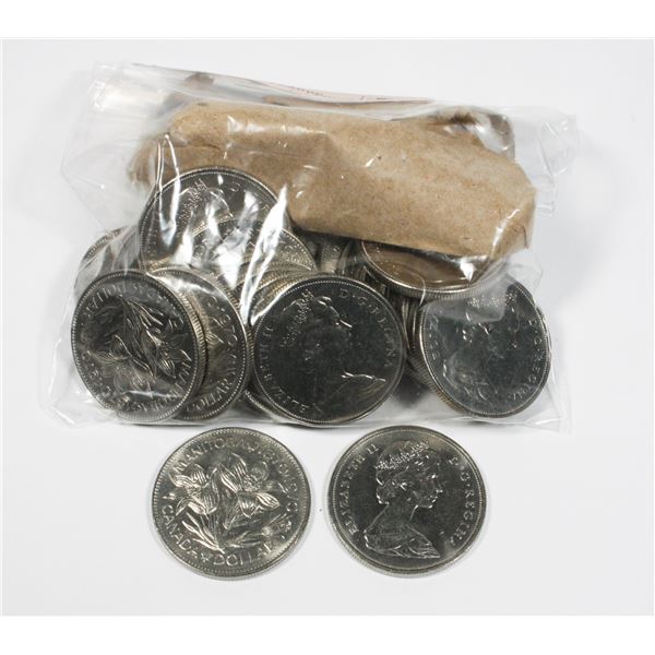 $25.00 ROLL OF 1870-1970 MANITOBA CENTENNIAL