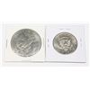 Image 2 : 1972 D KENNEDY 50 CENT & 1972 EISENHOWER DOLLAR