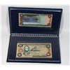 Image 2 : 1977BANK OF JAMAICA * NOTE COLLECTOR SET 1,2,5& 10