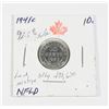 Image 1 : 1941 C NEW NEWFOUNDLAND W.W.II 10 CENT