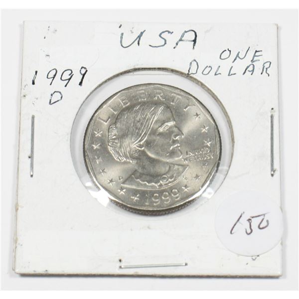 1999 D U.S.A. SUSAN B. ANTHONY DOLLAR