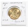 Image 1 : 2000 P U.S.A. SACAGAWEA DOLLAR BEAUTIFUL EXAMPLE