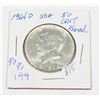 Image 1 : 1964 D U.S.A. KENNEDY HALF DOLLAR 90 % SILVER