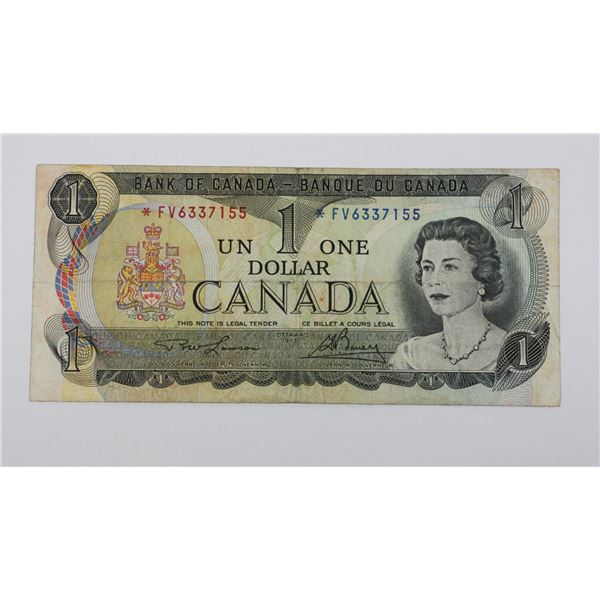1973 ONE DOLLAR BILL -REPLACEMENT- *FV6337155