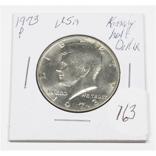 1973 P U.S.A. KENNEDY HALF DOLLAR
