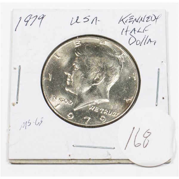 1979 P U.S.A. KENNEDY HALF DOLLAR
