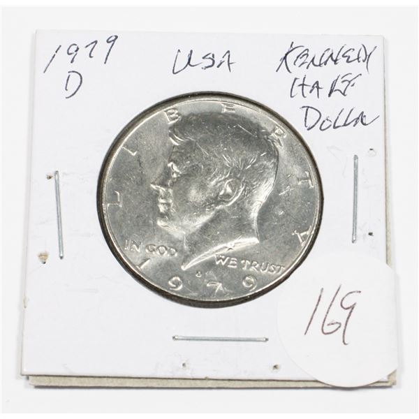1979 D U.S.A. KENNEDY HALF DOLLAR