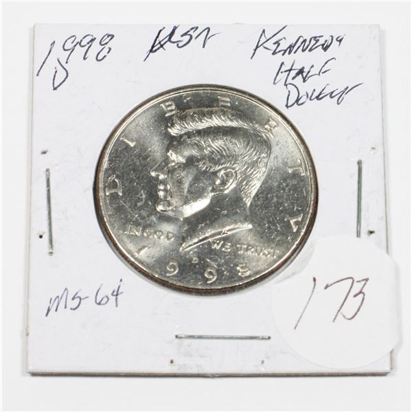 1998 D U.S.A.KENNEDY HALF DOLLAR
