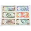 Image 2 : 1986 BANK OF JAMAICA $1.00 -$100.00 BILL SET VIVID