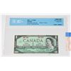 Image 1 : 1867-1967 $1.00 BILL GRADED BY C.C.C.S. GEM