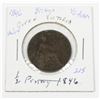 Image 1 : 1896 QUEEN VICTORIA BRITISH ½ PENNY BEAUTIFUL