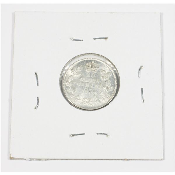1929 KING GEORGE V DIME 80% SILVER