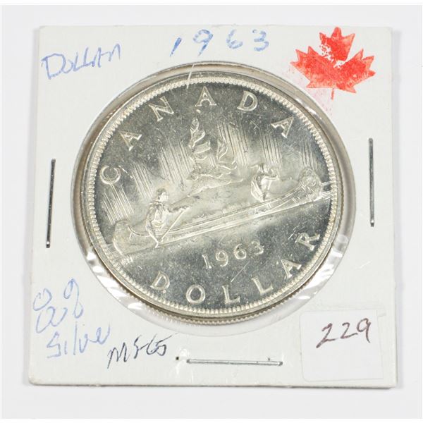 1963 SILVER DOLLAR 80% SILVER