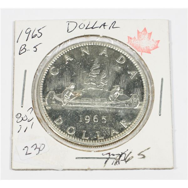 1965 SILVER DOLLAR 80% SILVER