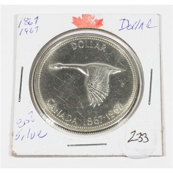 1967 SILVER DOLLAR 80% SILVER
