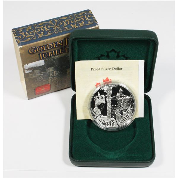 1952-2002 QUEEN ELIZABETH II GOLDEN JUBILEE PROOF