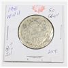 Image 1 : 1941 50 CENT W.W.II 80% SILVER MINTED 1,996,566