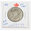 Image 1 : 1942 50 CENT W.W. II 80% SILVER MINTED1,974,165