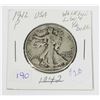 Image 1 : 1942 P 50 CENT STANDING LIBERTY 90% SILVER USA