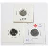 Image 1 : 1919 CANADA DIME 92.5% SILVER 1999 DIME AND 2009