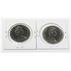 Image 2 : TWO 1870-1970 MANITOBA CENTENNIAL DOLLARS