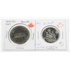 Image 1 : 1873 - 1973 P.E.I CENTENNIAL DOLLAR & 1970 50 CENT