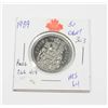 Image 1 : 1989 50 CENT ONLY 266,419 RARER DATE MS-64