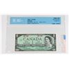 Image 1 : 1867-1967 $1.00 BILL GRADED BY C.C.C.S. GEM