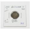 Image 1 : 1945 C W.W.II NEWFOUNDLAND 10 CENTS
