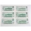 Image 2 : 6- 1973 Q.E.II $1 BILLS FW6185229 ND9908438