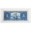 Image 2 : JAN 2ND 1937 BANK OF CANADA KING GEORGE VI FIVE