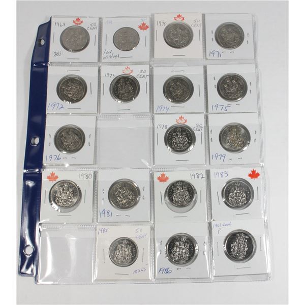 18- 50 CENT 19968,69,70.71,72,73,74,75,76,78,79