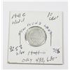 Image 1 : 1941 C W.W.II NEWFOUNDLAND DIME 92.5 % SILVER